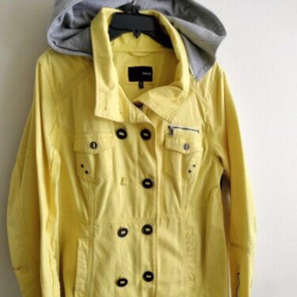 Hurley Yellow Denim Jacket Vintage L